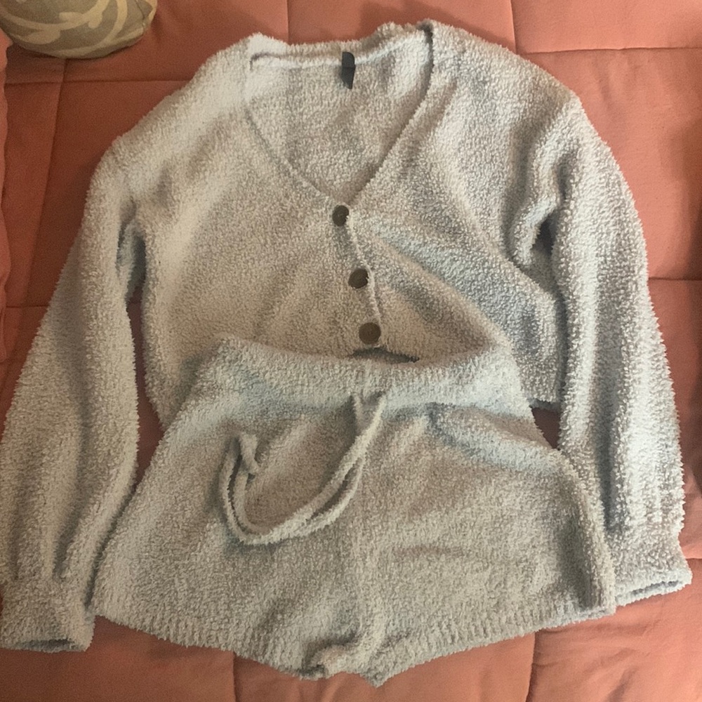 Francesca’s Casual PJ Set 100% Polyester